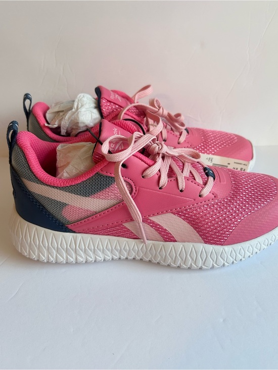 Reebok Other - Reebok Girls' Pink and Navy Sneakers Size 3